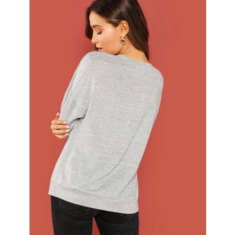 Button front pullover - Picture 2 of 2